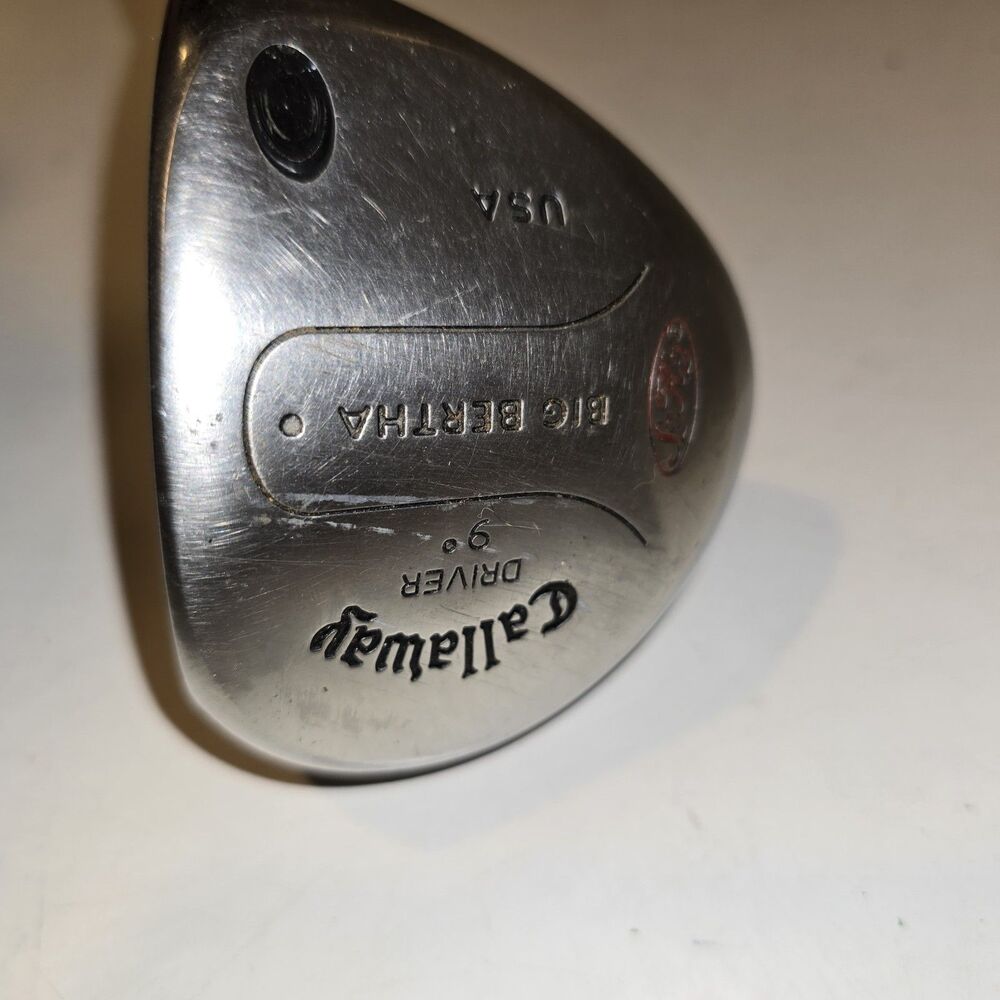 Callaway S2H2 Big Bertha 9 Deg Driver RCH 90 Firm Flex Graphite RH Golf Club - Picture 6 of 9